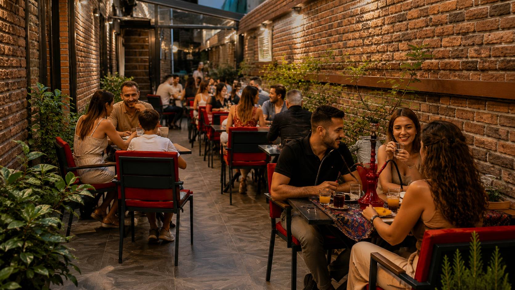 Gece Bahçe Keyfi